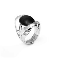 Anello Pianegonda Donna Scripta in Argento Onice PSC34C - PSC34C